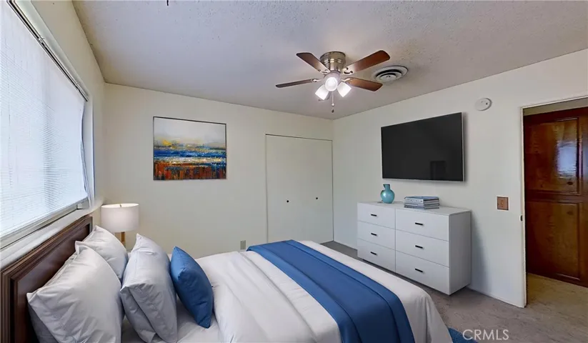 Virtually Staged Secondary Bedroom