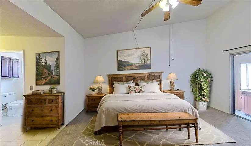 Virtually Staged Master Bedroom
