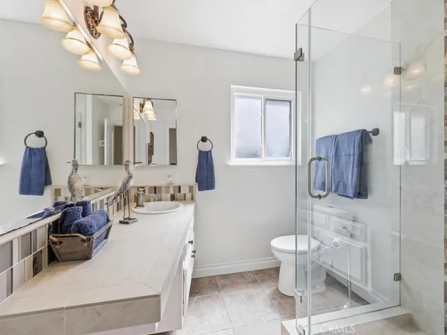 Main floor bath #2 with walk-in shower