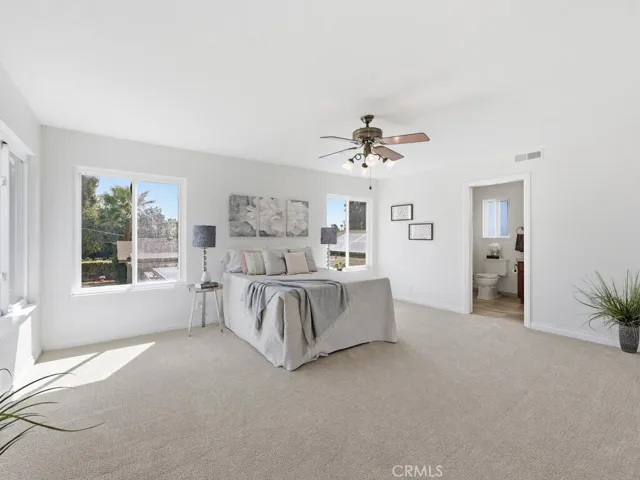 Second floor primary bedroom