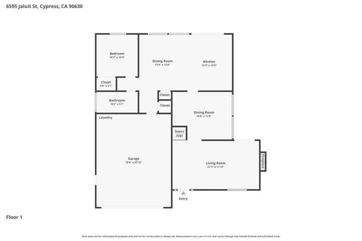 6595 Jaluit Street, Cypress, California 90630