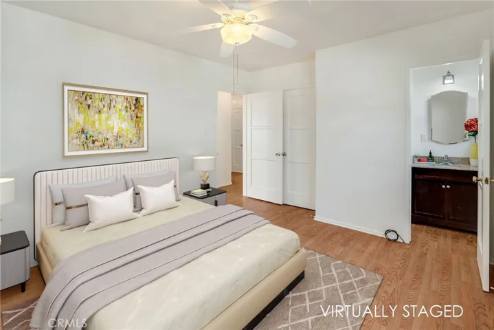 Virtually staged