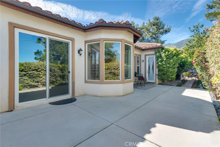 Expansive Back Patio to enjoy the sun and environment