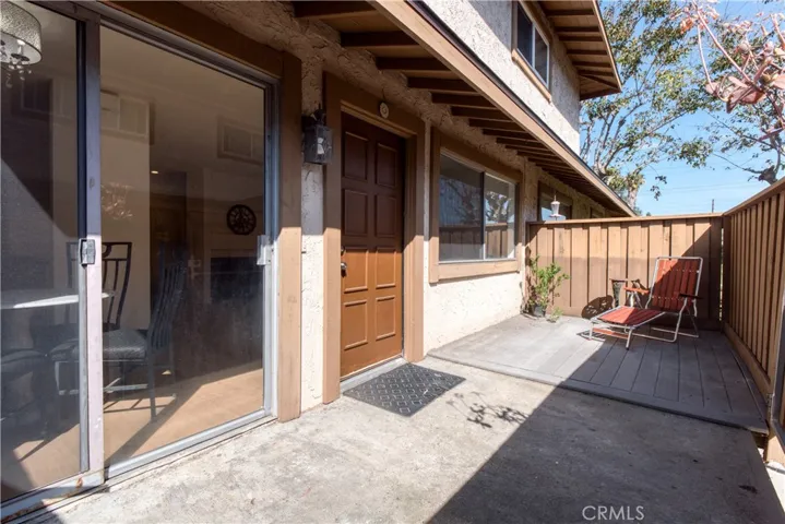 Private enclosed Patio