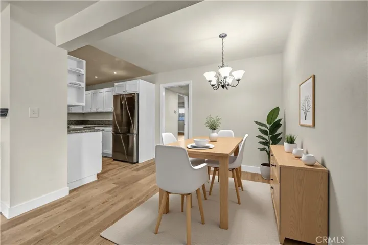 Dining Room Virtually Staged