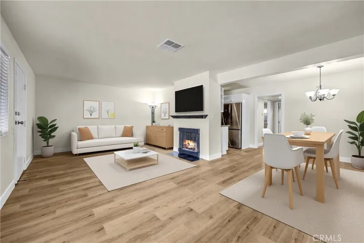 Living Room Virtually Staged