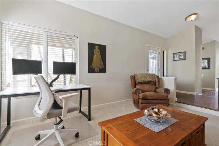 View of foyer from living room