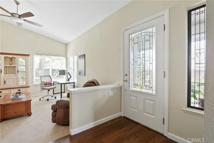 View of living room from foyer