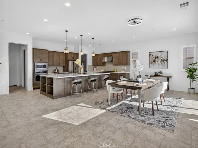 Blending in Kitchen area