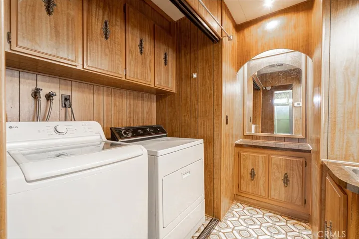 Laundry area