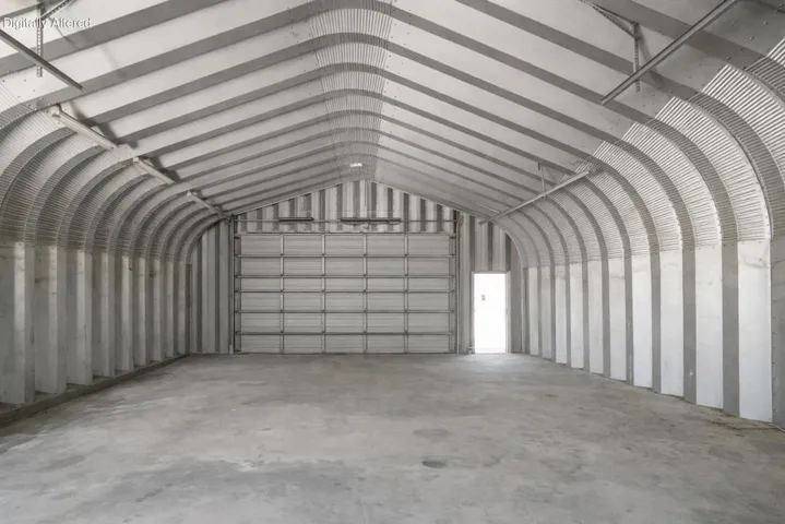 Garage interior- cleared out lookign tow