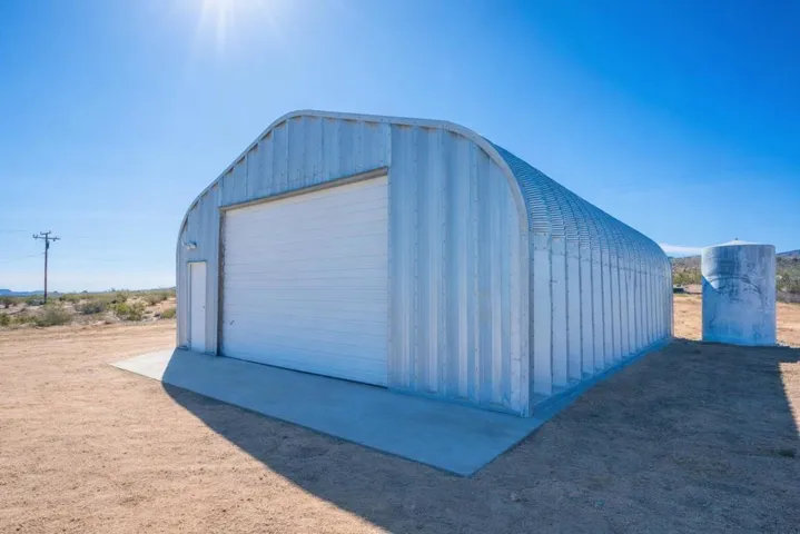 Garage exterior