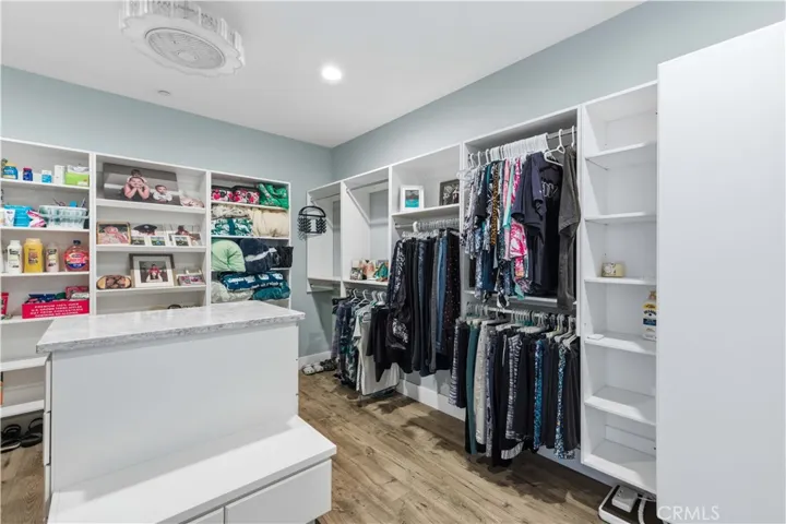 primary walk-in closet