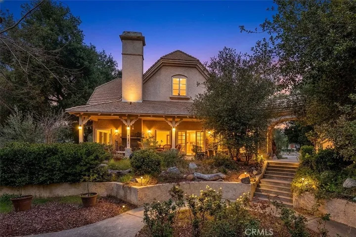 Stairs and enchanted gardens