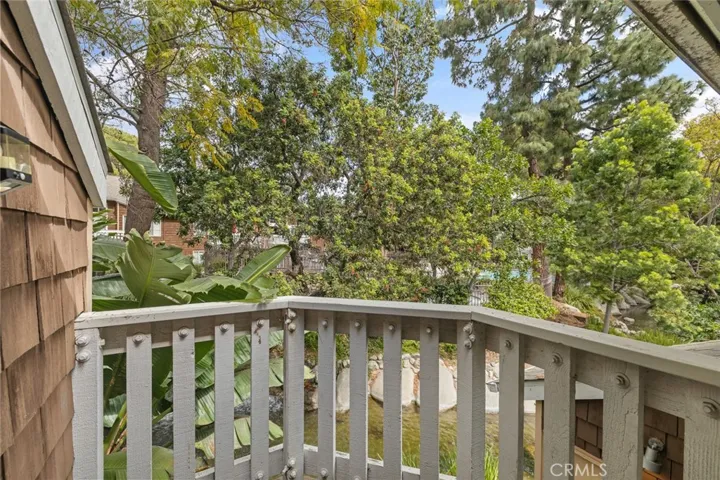 Master bedroom, 2nd floor balcony