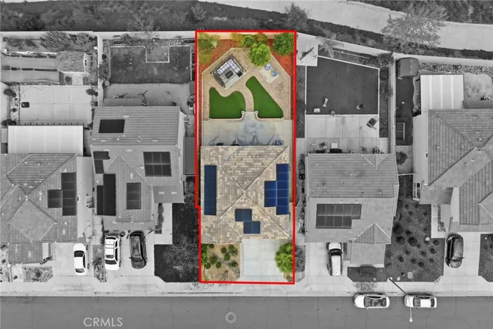 Overhead view