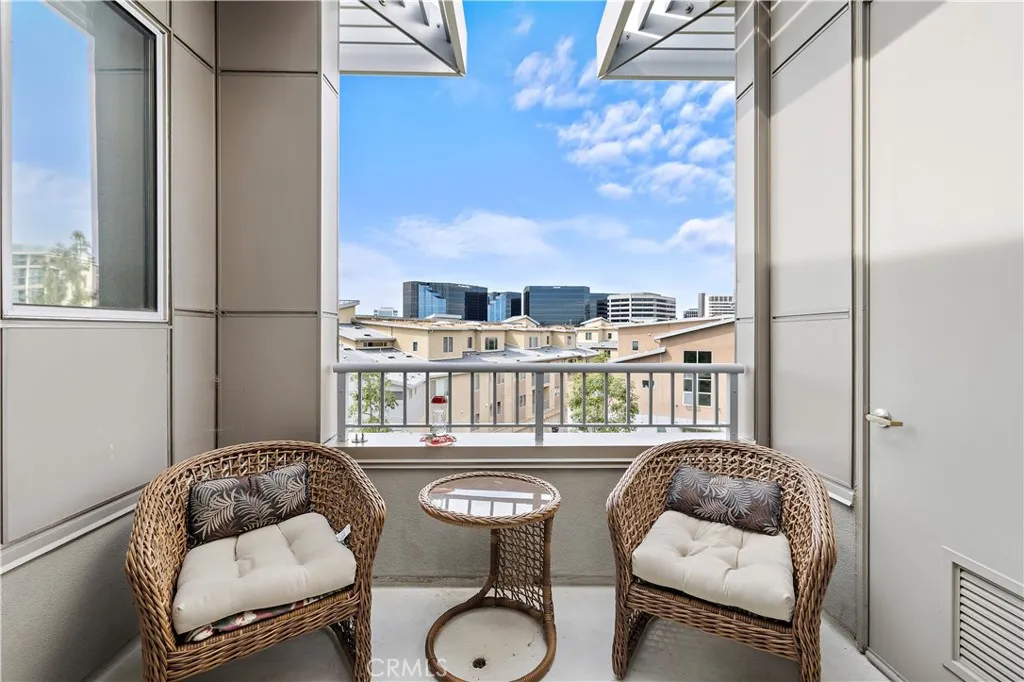 Balcony View and Sitting Area