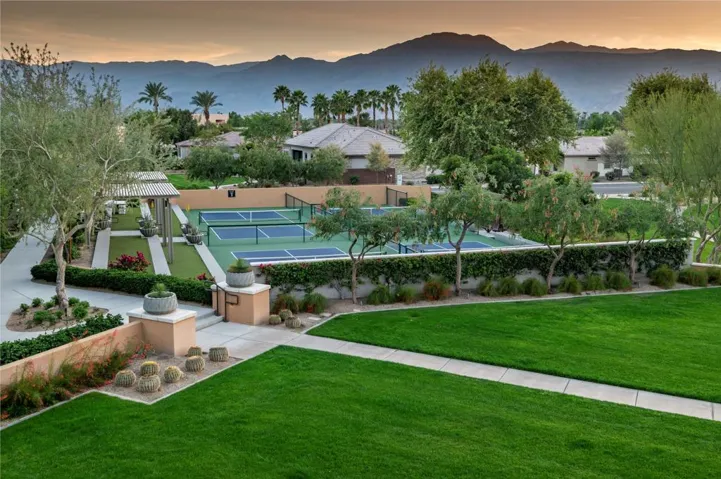 Trilogy Polo Tennis and mountains