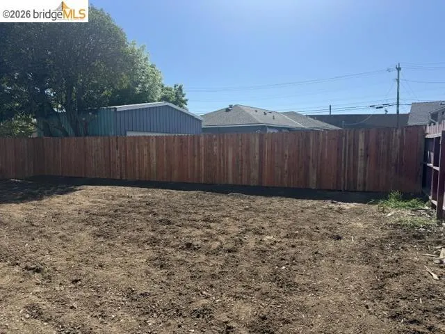 view of fenced backyard