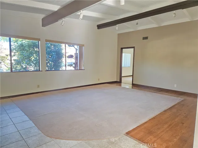 Spacious living room