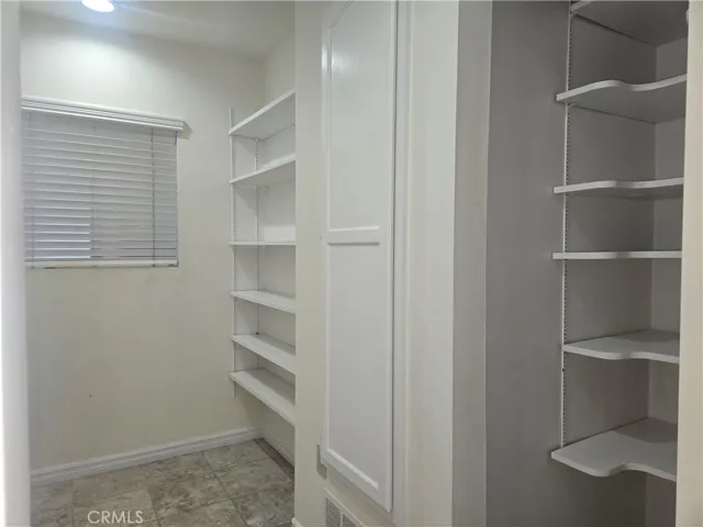 Huge pantry and storage area