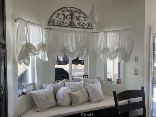 Cozy nook in kitchen