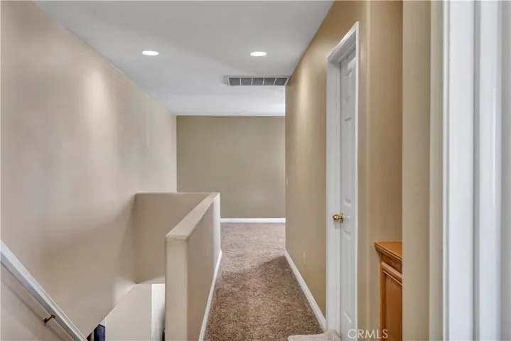 Hallway leading to loft