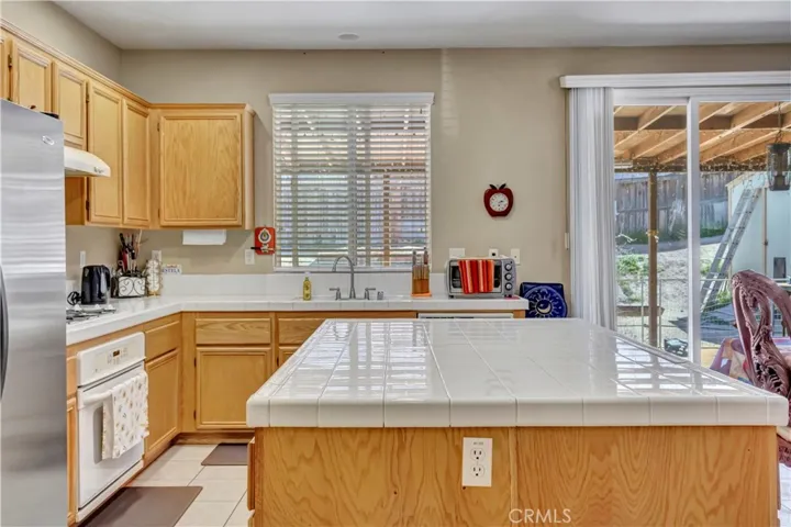 Kitchen with lots of cabinets and island