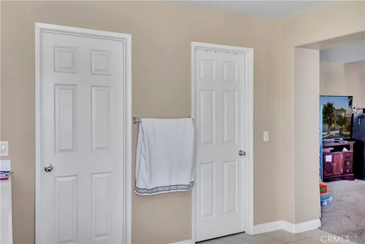 His and hers closets