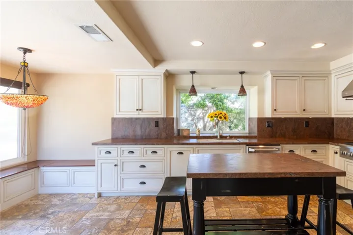 Additional View of extended kitchen and garden window.