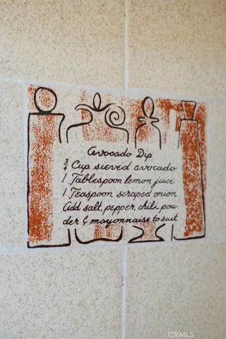 Original tile in kitchen