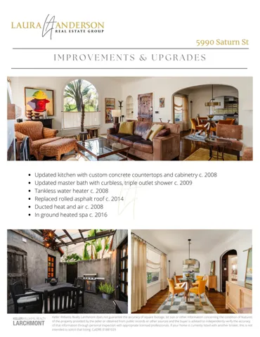 Improvements 5990 Saturn St