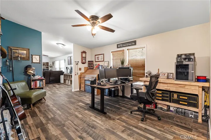 Separate family room - currently utilized as an office