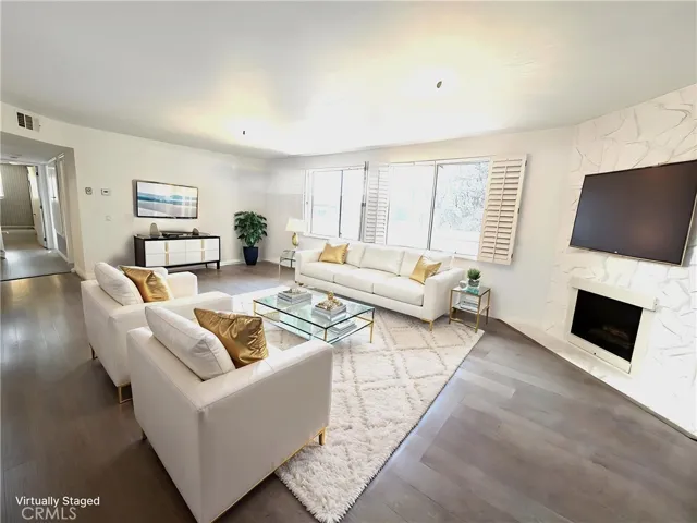 Living Room - Virtually Staged