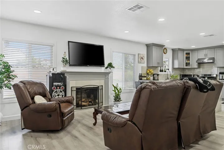 Entry view of the living room