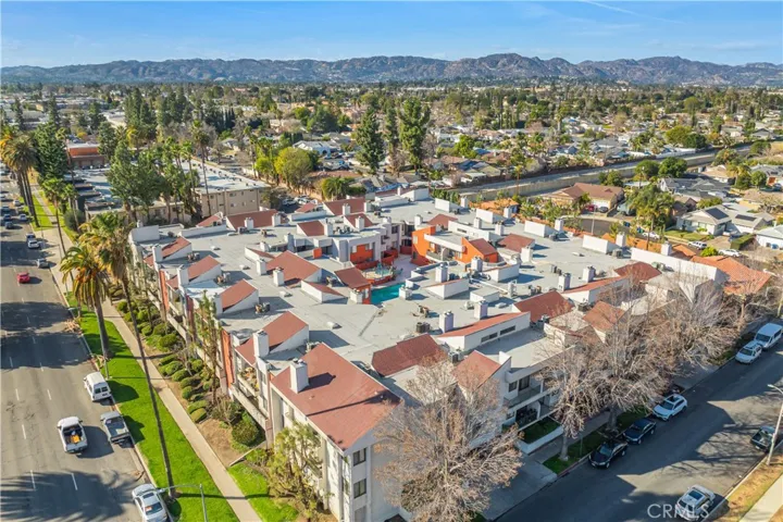 Aerial of building