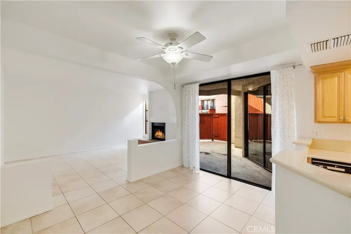 Dining room door to patio
