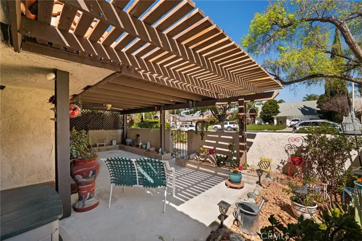 If you like to garden, you will love this sunny area!