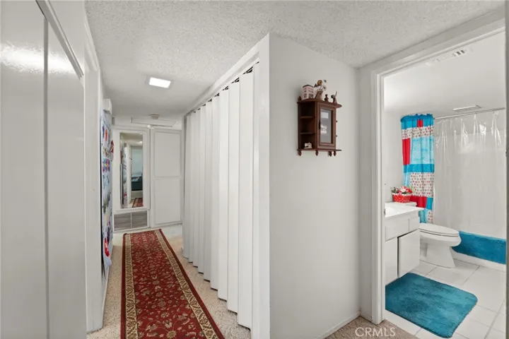 Interior laundry room makes doing laundry a breeze!