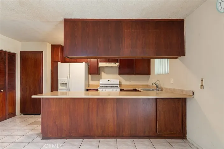 Large kitchen with pantry