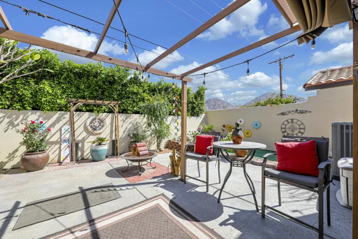 Back patio