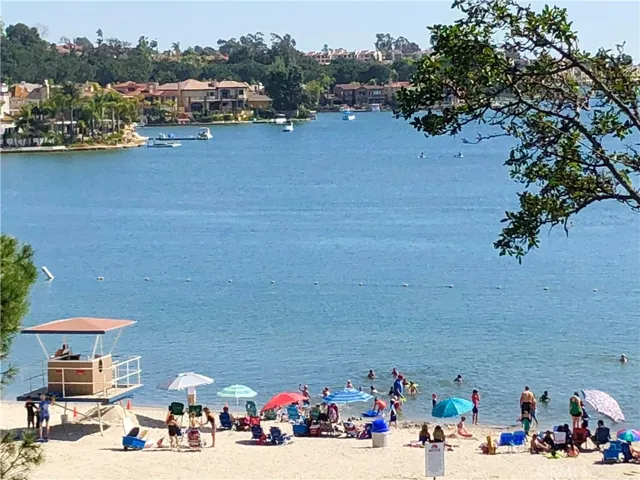Enjoy beaches of Lake Mission Viejo