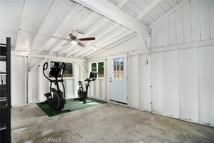 Storage room off kitchen