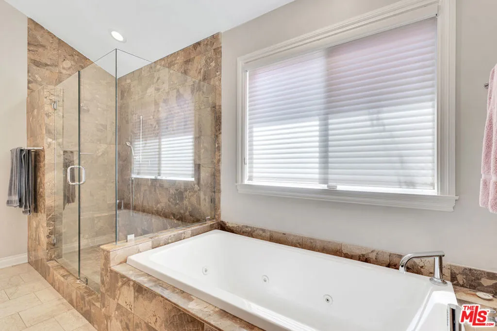 Primary Bathroom Spa Tub & Sho