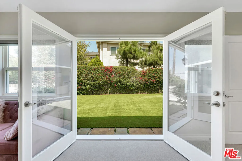Primary Bedroom French Doors t