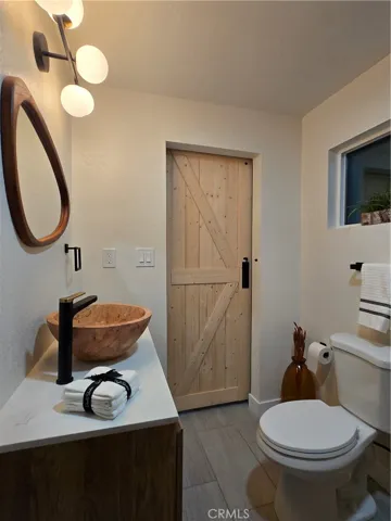 Tavertine Sink Bowl with floating cabinet