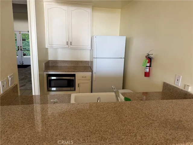 Catering kitchen inside community room.