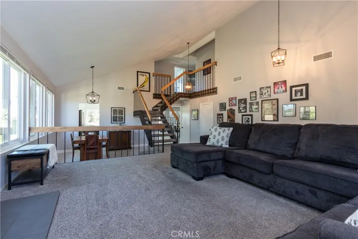 Gorgeous interior architecture with soaring ceilings.