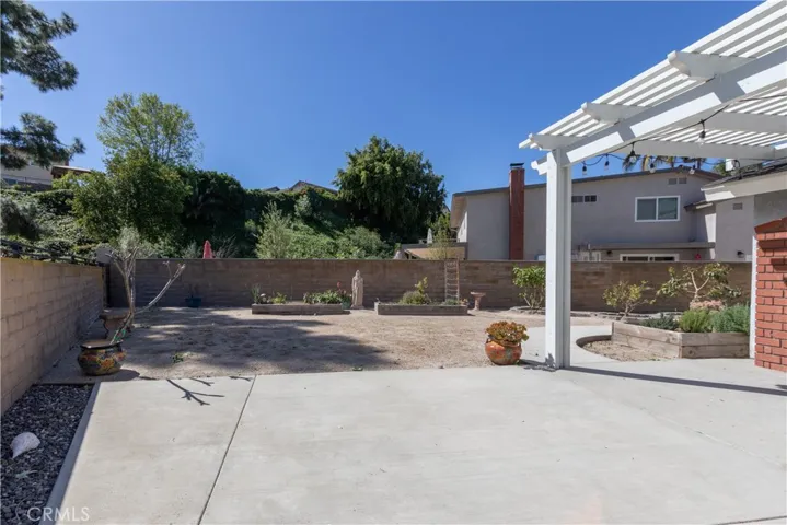 Also in the backyard is a desert garden area!