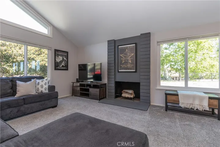 Comfortable and spacious living area.